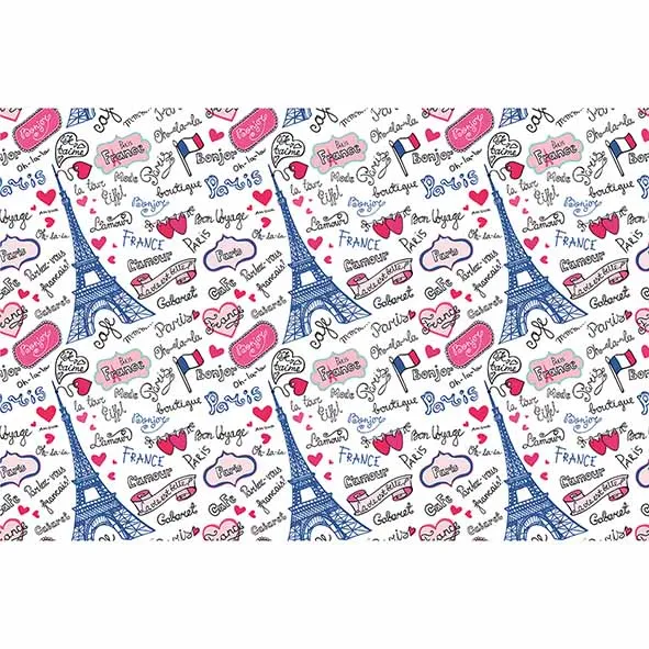 Allenjoy photography backdrop Fashion Eiffel Tower cartoon pattern cute love Valentine background new original design forstudio |