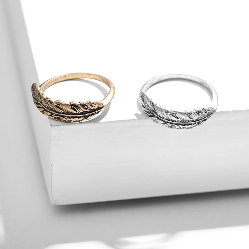 2017 новое поступление Винтаж сусальное золото кольца ювелирные изделия для