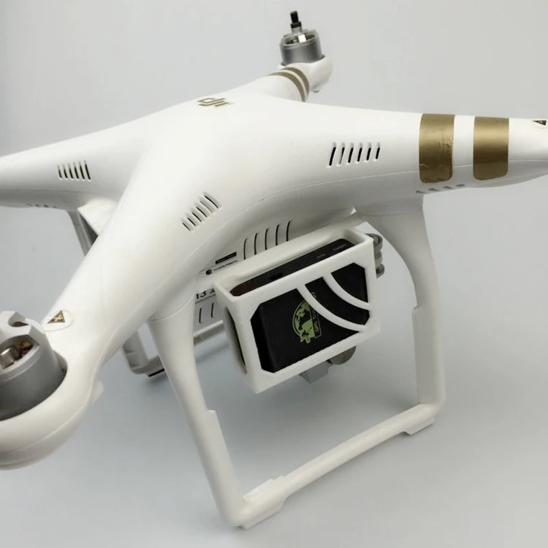FPV 3D Печатный для dji phantom 3 Расширенный Профессиональный TK102 gps трекер кронштейн протектор держатель с отверткой