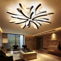 acrylic led remote ceiling lamp control led dimming ceiling lights room light for living room bedroom lamp