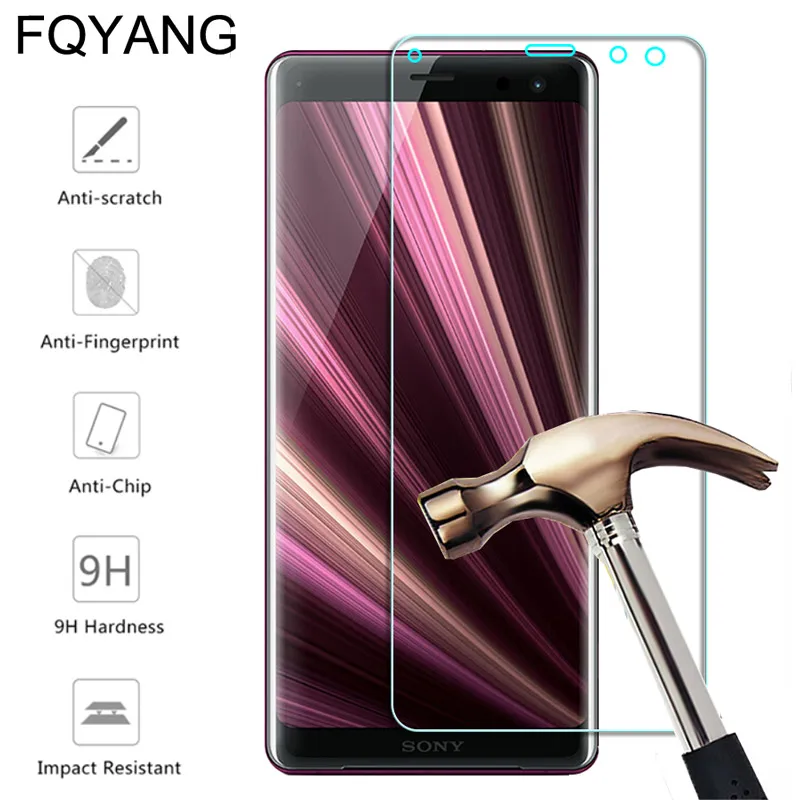 Fqyang 2 шт. с уровнем твердости 9 H закаленное Стекло для SONY Z5 Мини плюс XA2 XZ2 XZ1 UITRA
