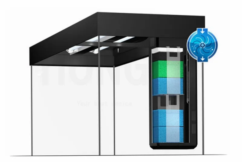 Немецкий Juwel Bioflow filtersystem фильтр для аквариума фильтрующий кислородный насос для воды низкий уровень воды мини Встроенный Ультра-бесшумный