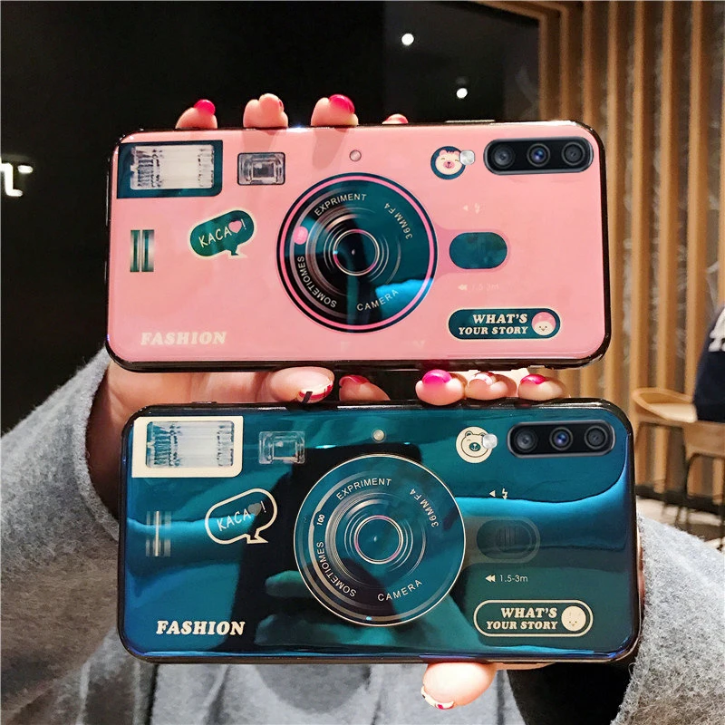 For Samsung Galaxy S8 Plus S10e J8 2018 M30 Shockproof Soft TPU Blu-ray Camera Silicone Phone Cover Case |