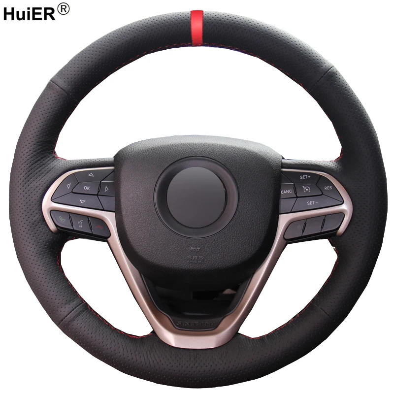 Ручное шитье HuiER яркий красный маркер для Jeep Grand Cherokee 2014-2016 удобный автомобильный