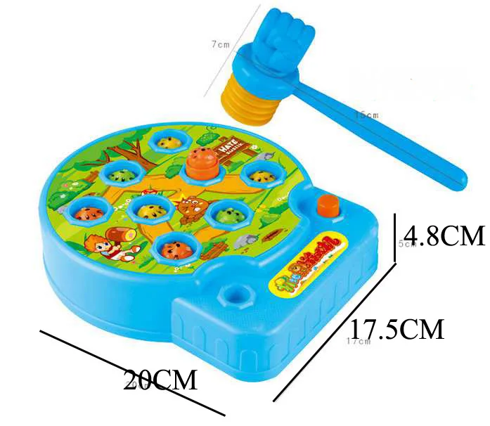 BOHS Baby Whac A Mole электронная музыкальная игрушка для всей семьи|electronic kids toys|electronic