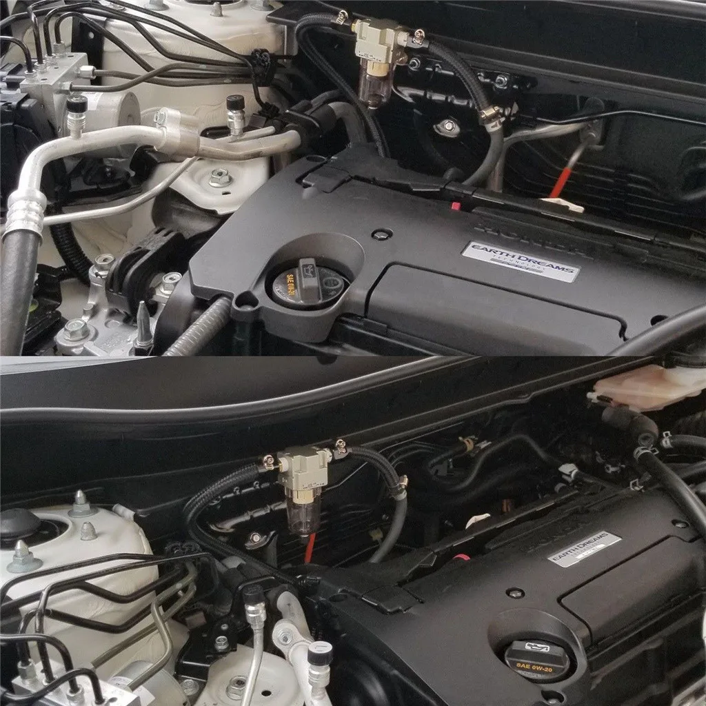 Маслоотделитель двигателя уловитель резервуар бак может озадачить для Honda Civic Acura# G40