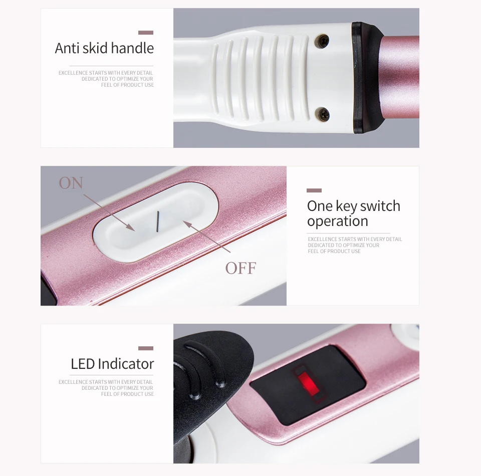 Lena LN-1502 32 мм Professional керамика пластины кудри бигуди щипцы для завивки волос ролик волна палочка Styler Инструменты укладки