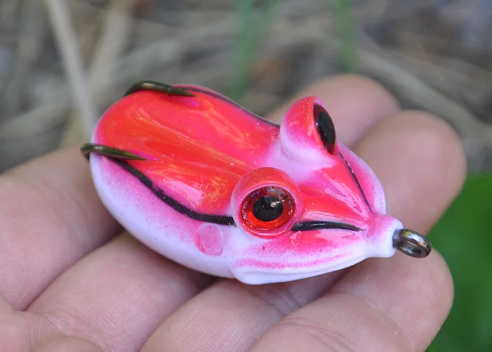 4 шт. искусственные рыболовные приманки в виде лягушки | Спорт и развлечения