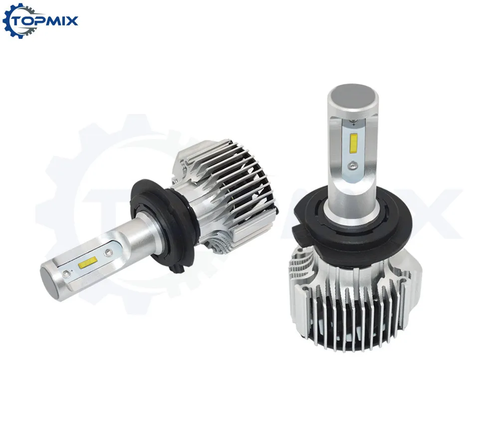 2017 новейший H7 Автомобильный светодиодный комплект для преобразования фар 72W 8000LM
