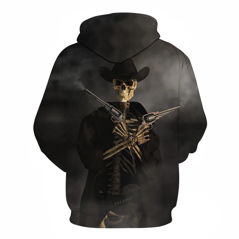 

Skull Sweatshirt Mens Hoodies 3d Tracksuit Hooded Sweatshirt Men Hoody Prints Pullover Autumn Winter Coat Drop Ship ZOOTOP BEAR