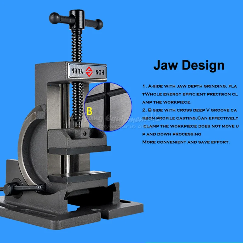 Направляющий стержень типа CNC наклонные Угловые тиски 0 90 градусов Наклон 3 дюйма