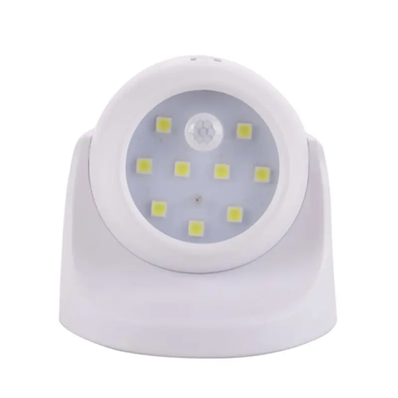 2018 9 LED Led датчик движения ночник 360 градусов вращение детский Авто PIR ИК