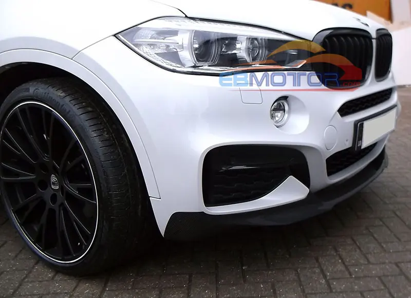 Передний спойлер из настоящего углеродного волокна для BMW F16 X6 M Sport 2014UP B269|spoiler for