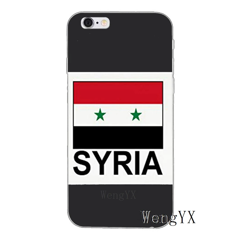Syria-Flag-A-04 Сирийский флаг баннер для samsung Galaxy Note 9 8 5 S10 S9 S8 S7 S6 edge Plus Lite S5 S4 S3 мини чехол мягкий чехол телефона - Цвет: Syria-Flag-A-04