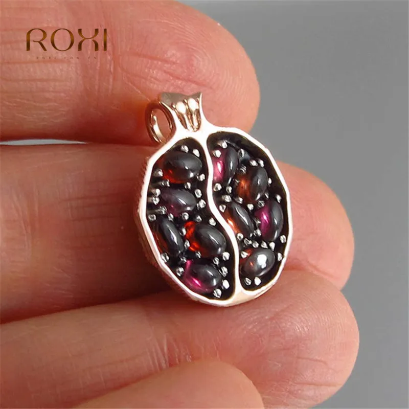 Длинная цепочка из золота ожерелье и подвеска с гранатом 2019 | Украшения