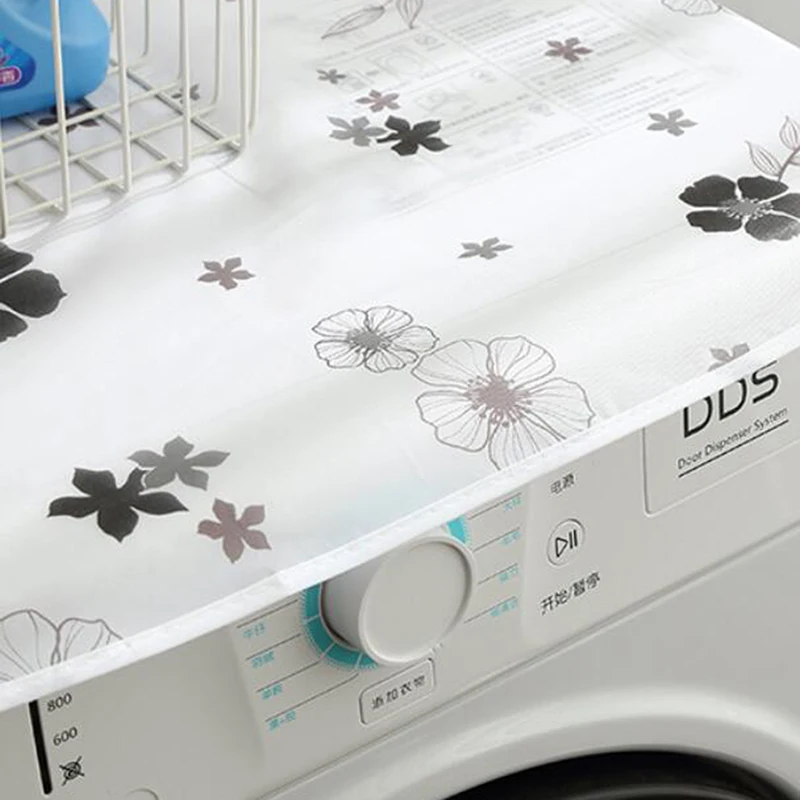 

Simple Cartoon Printing Household Washing Machine Refrigerator Dust Cover Cloth Bag Storage Bag Home Decoration