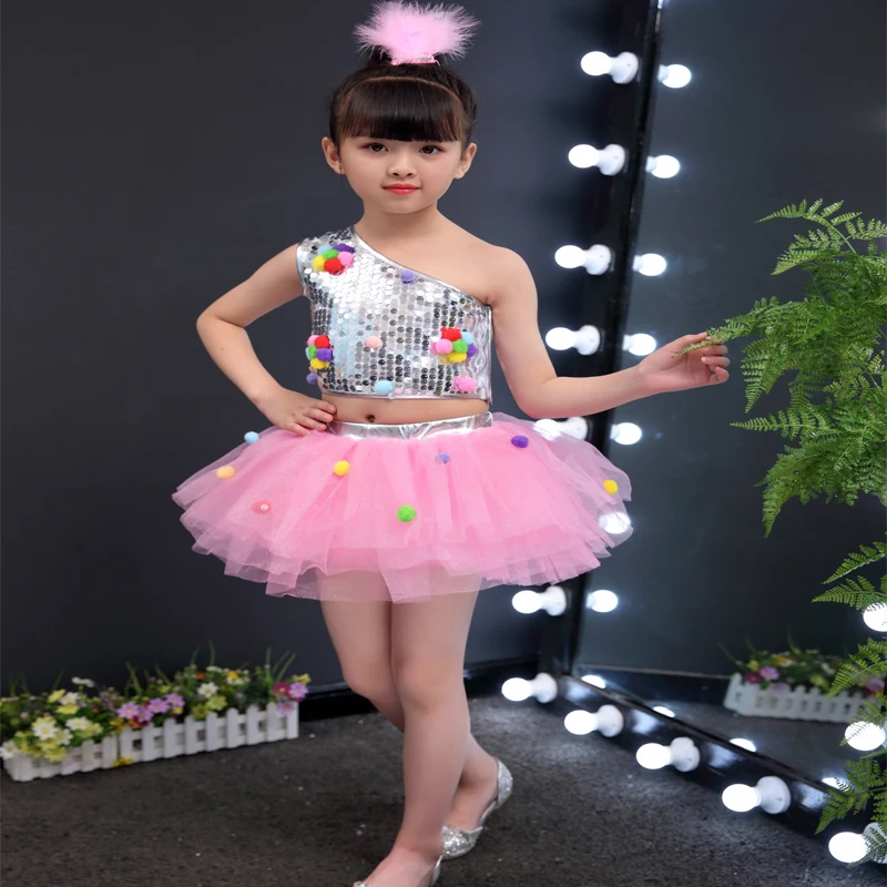 Детская Одежда для танцев платье-пачка балета детская одежда с блестками