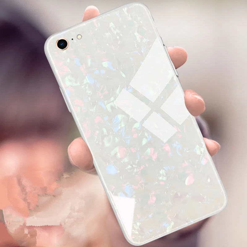 KIYLCZXYCM для iPhone X 8 Plus мечта Shell узор Чехлы 7 плюс 6 S мягкие TPU силиконовые телефон
