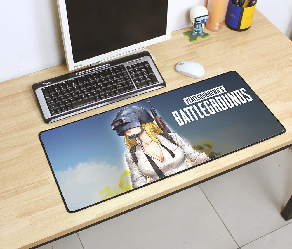 Pubg 70 см X 30 супер большие коврики для мыши геймер игровые Клавиатура Настольный