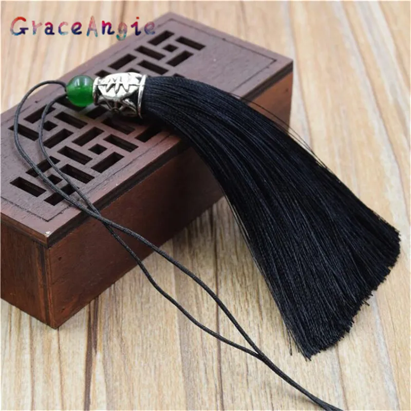 GraceAngie 10 ⑤ упак. металлические полые 9 см кисточки DIY ювелирные аксессуары