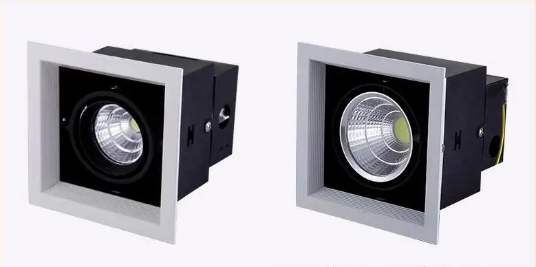 Монолитный блок светодиодов 15 Вт поверхностный монтаж регулируемая яркость