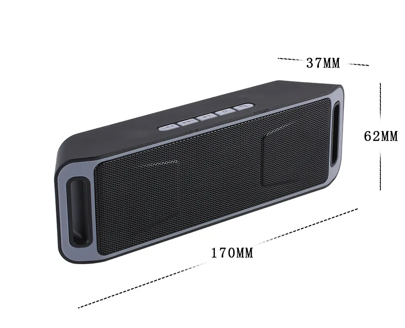 Портативный беспроводной fm-радио Bluetooth колонки Mp3 музыкальный плеер USB Перезаряжаемый радиоприемник 3D стерео радио Поддержка Aux TF FM
