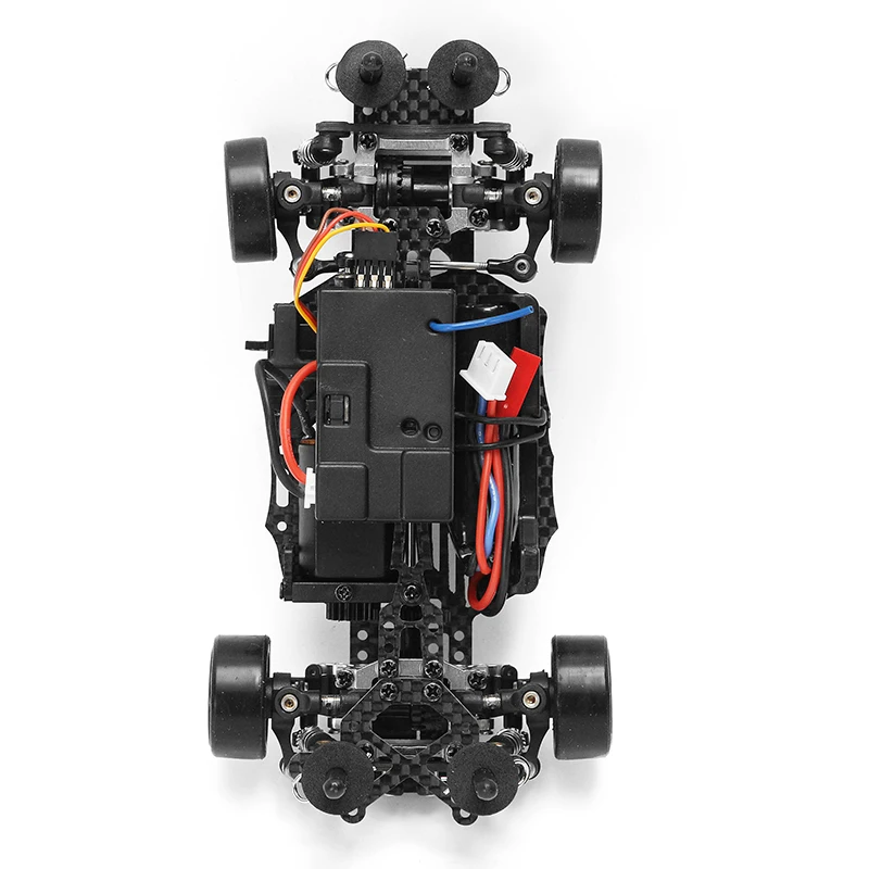 Fatjay MINI-Q слэш TR-Q7 1/28 четыре привод дрейфовать на автомобильном углеродного волокна гоночная, матовая машинка на радиоуправлении