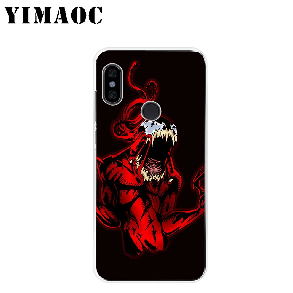 YIMAOC Carnage SpiderMan Soft Silicone Case for Xiaomi Mi 9 8 SE 6 6X 5X Mix 2S A2 Lite MiA1 POCOPHONE F1 MAX 3 |