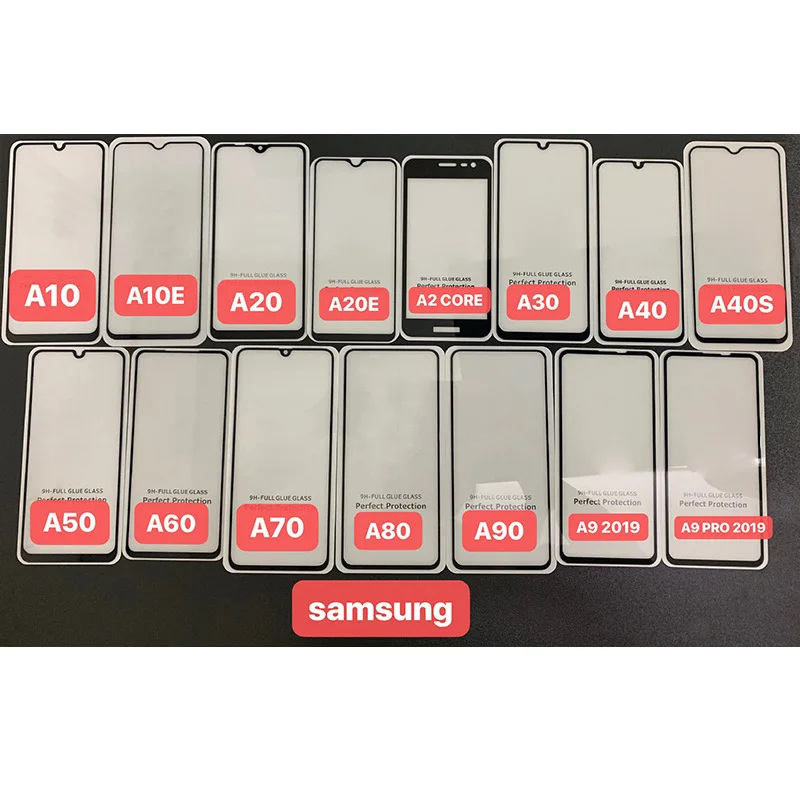 Закаленное стекло для Samsung Galaxy A50 A70 A40 2 шт. Защитное A40S A30 A10 A20 A90 A9 2019|Защитные