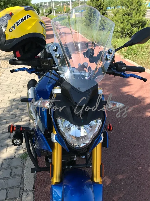 Козырек ветрового стекла Viser Double Bubble части мотоцикла для BMW G310R G 310R G310GS G310 GS 2017