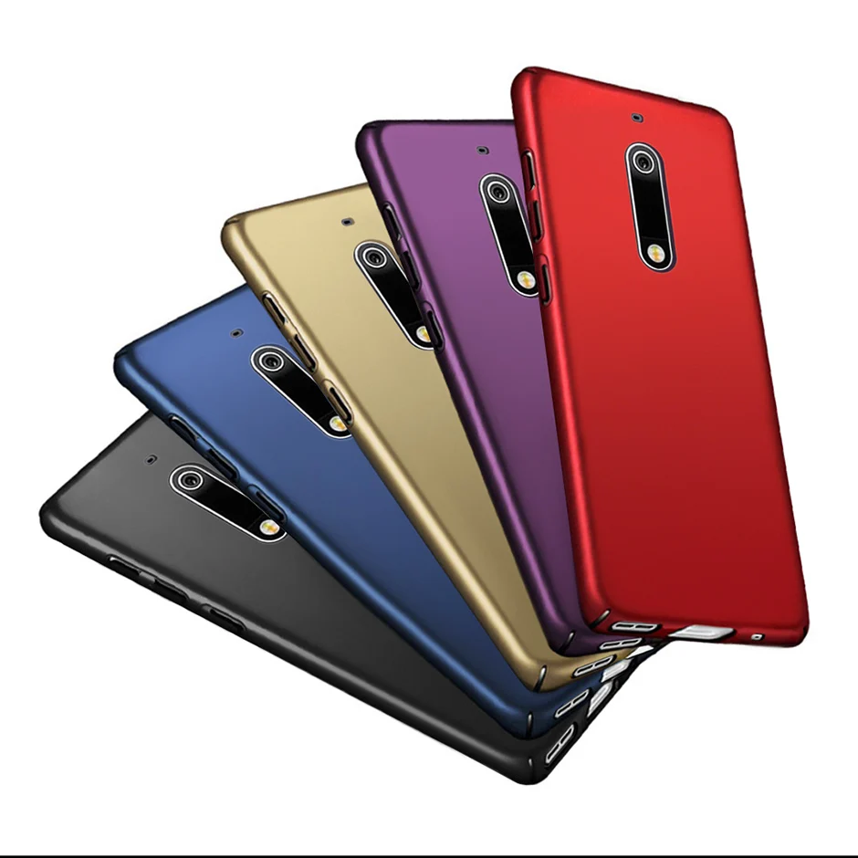 Жесткий пластиковый матовый чехол из поликарбоната для NOKIA 5 2 дюйма роскошный