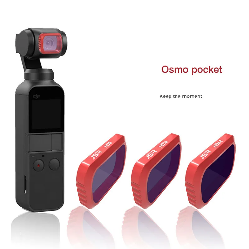 Nd-фильтры для DJI Osmo Pocket 3-осевая стабилизация портативная камера с 4K 60fps видео