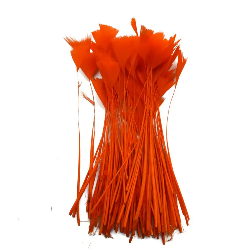 100 шт. длина 12 18 см покраска гусиных перьев для рукоделия вечерние свадебные
