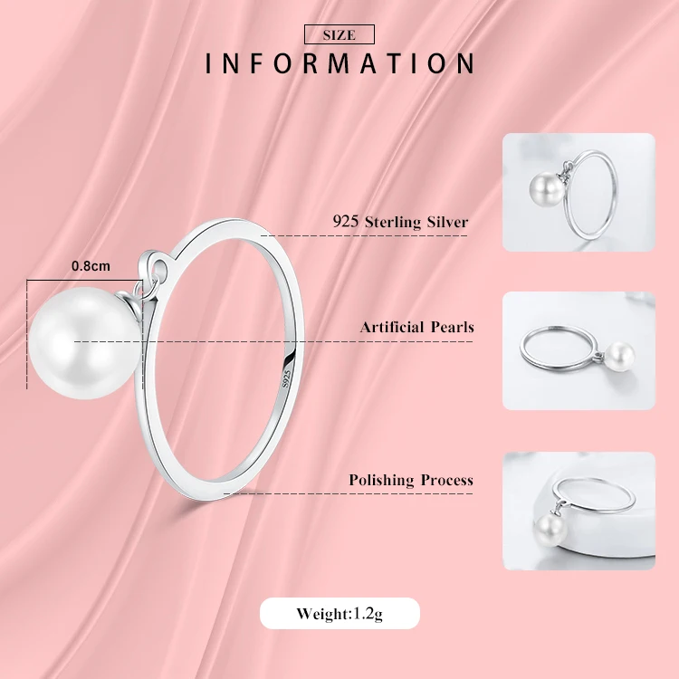 Modian, 10 цветов, настоящее 925 пробы, серебро, прозрачная оболочка, жемчужное кольцо на палец, элегантные модные кольца для женщин, брендовые изысканные ювелирные изделия