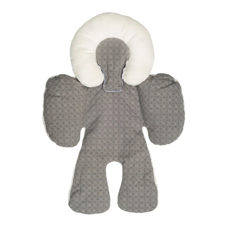 Зимняя утолщенная подушка для коляски чехол сиденья детский подгузник хлопковый