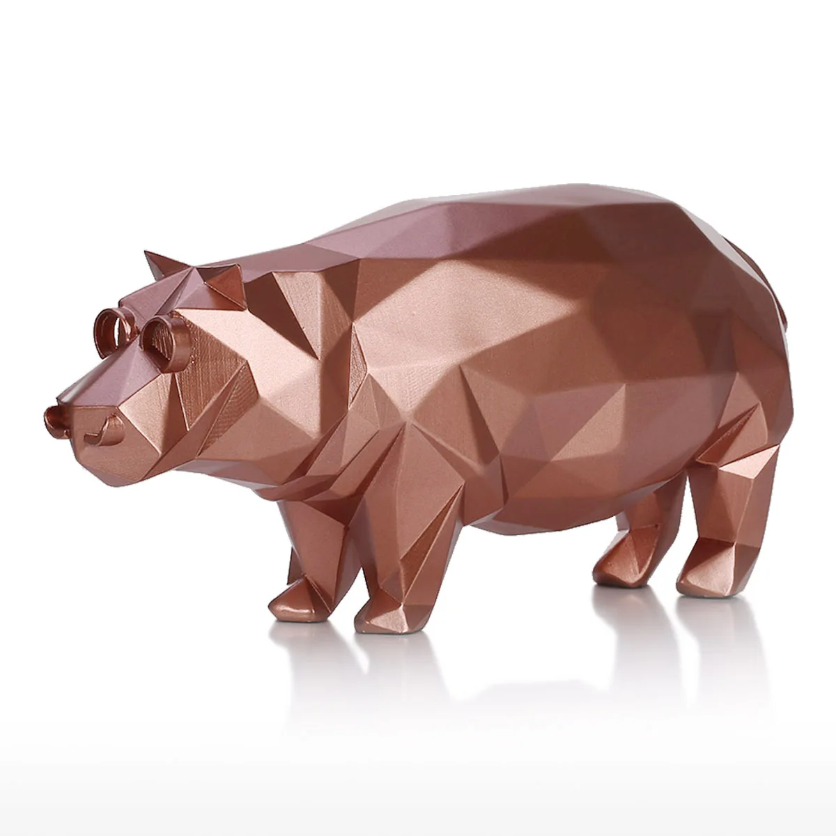 Tooarts Tomfeel Hippo современная скульптура из смолы абстрактная Статуэтка Животного