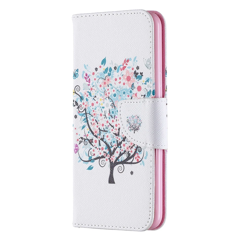 Small Tree Роскошный чехол для LG Stylo 4 5 K40 K50 Q60 G6 G7 ThinQ Q6 Q8 K8 K9 K10 K11 Чехол-бумажник с откидной крышкой для LG Q Stylus Coque Fundas - Цвет: Small Tree