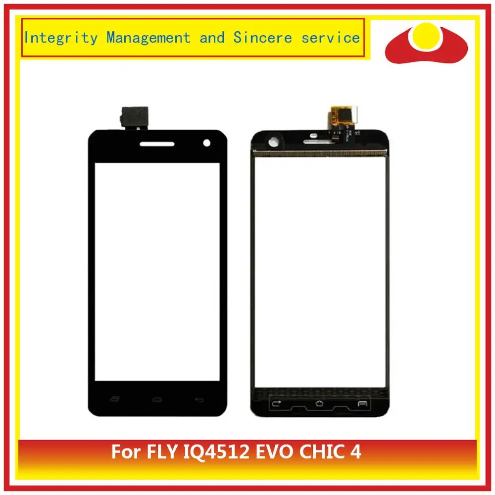 Оригинальный дигитайзер для FLY IQ4512 EVO CHIC 4 сенсорная панель сенсорный экран