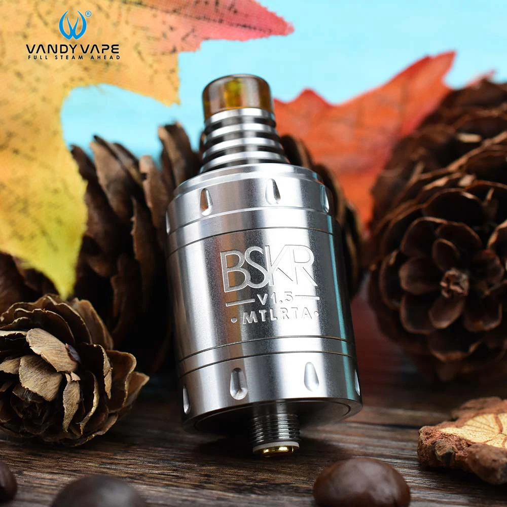 Original Vandyvape Berserker V1.5 MTL RTA 2.5ML Capacity Vaper Tank Slot Airflow Design For Electronic Cigarette Box Mod | Электроника