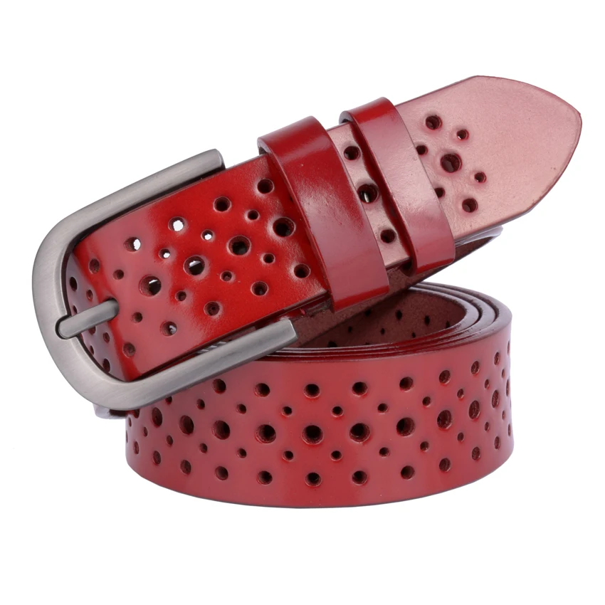 

Wholesale Price Hot Women Designer Belts Brand Genuine Leather Hollow Out Belt Trouser Strap Ceinture Femme