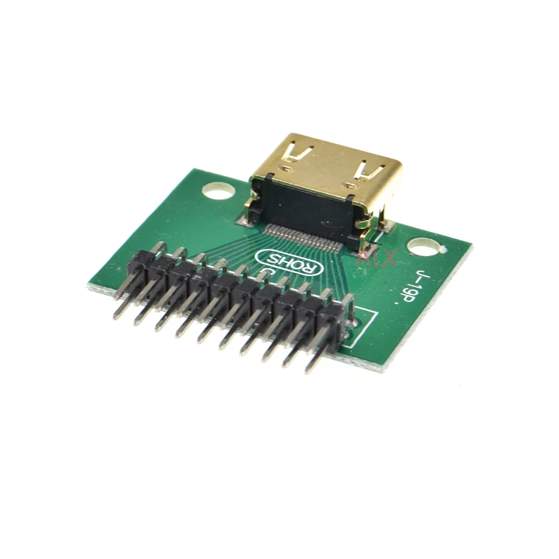 1 шт. позолоченные пломбы для печатной платы HDMI типа A 19Pin|Соединители| |