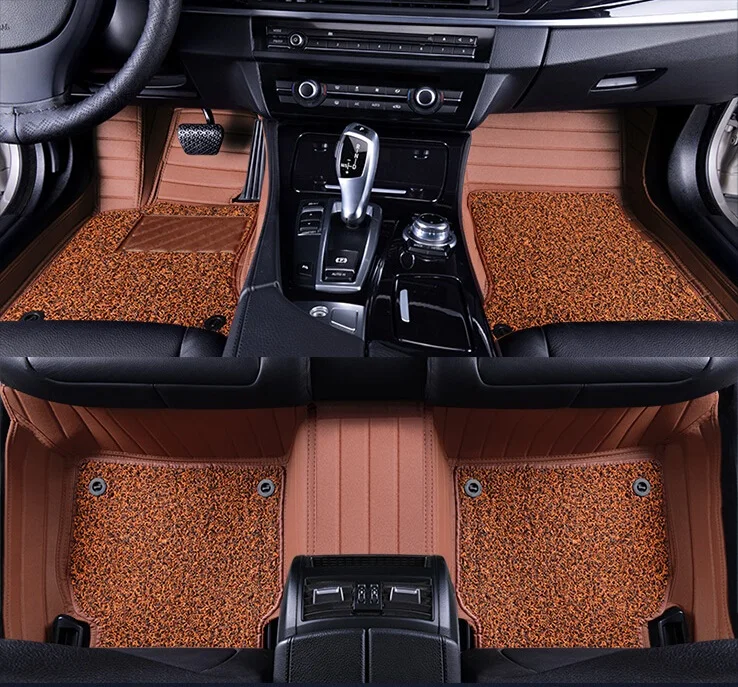 Индивидуальные ковер для Audi A3 A1 A4 Honda Jazz Toyota Auris Yaris Aygo skoda octavia автомобильный коврик