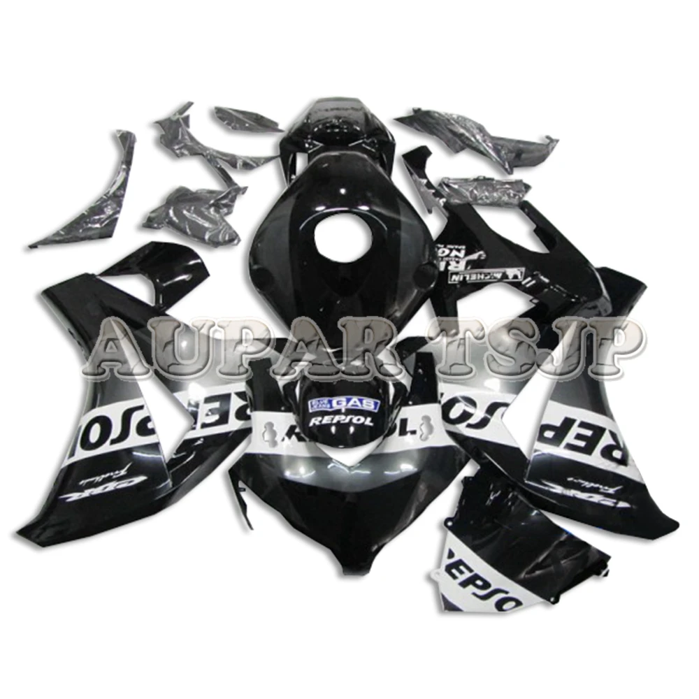 Repsol серебристый черный рамы кузова для Honda CBR1000RR 2008 2009 2010 2011 CBR 1000RR ABS Пластик