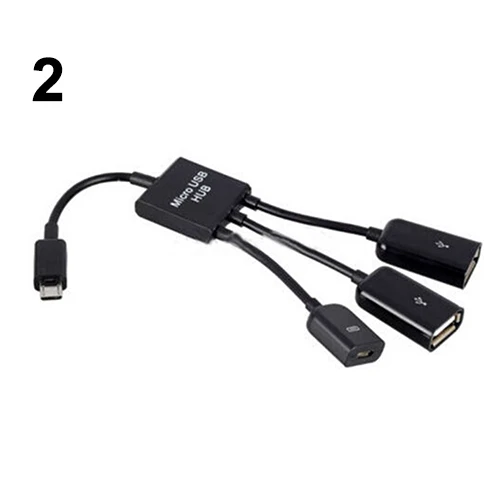 3in1 Micro USB HUB OTG мужчин и женщин Dual 2 0 кабель-адаптер для samsung |