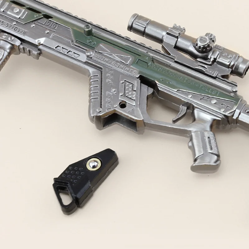 

APEX Legends Gun Model Key Chain for Children Gifts Keychain Alloy Metal Battle Royale Game Weapons Rifle Gun Keyring