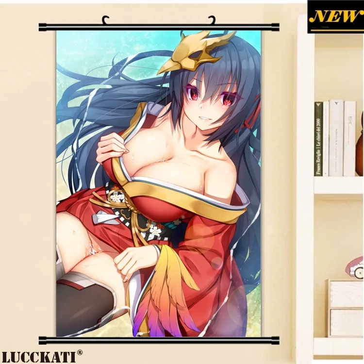 40X60 см Azur Lane Bilan Hangxian игра cameltoe sexy loli taihou мультфильм аниме Настенная картина плакат