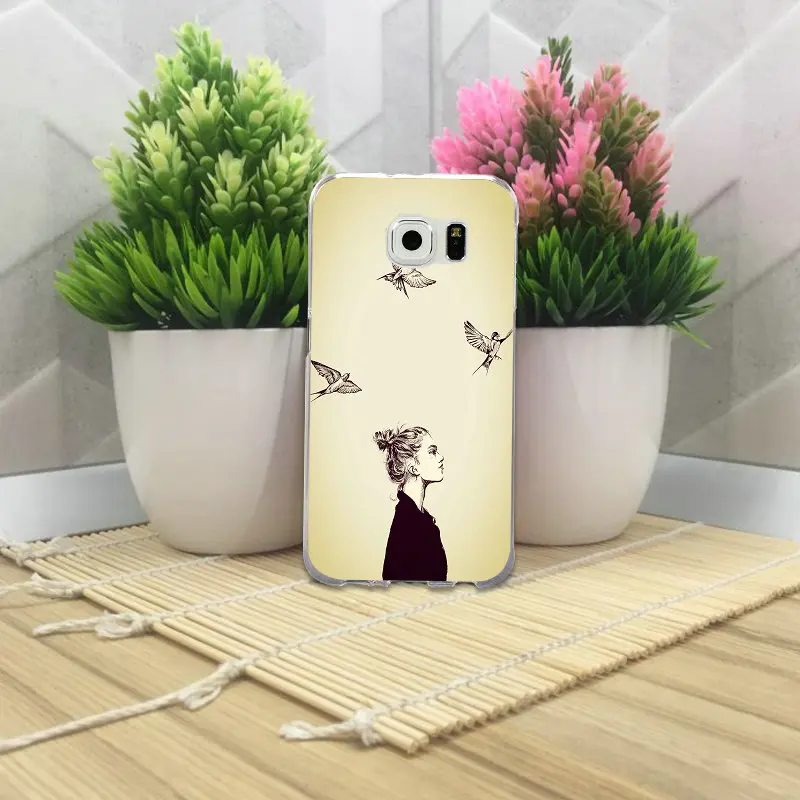 Мягкий чехол из ТПУ для сотового телефона Samsung Galaxy S3 S4 S5 Mini S6 S7 S8 S9 S10 Edge Plus Lite Note 5 8 9
