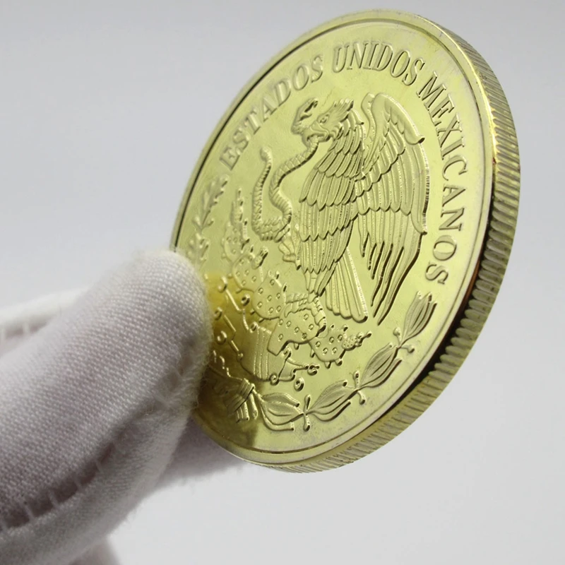 Серебряная монета памятная металлическая Богиня Свободы 200 лет|coins mexico|coin souvenircoin