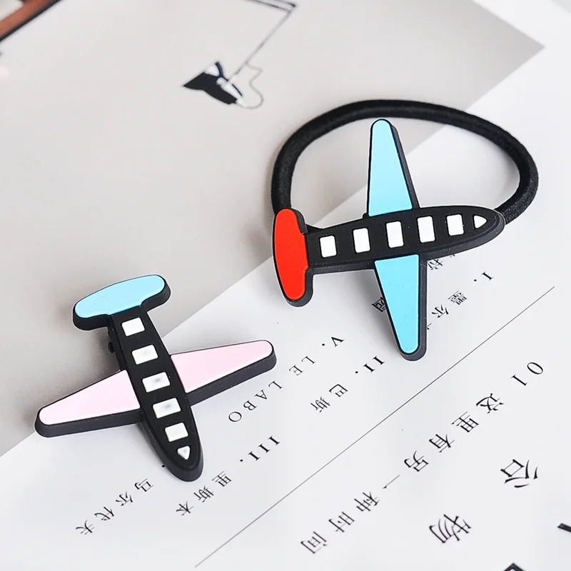 2017 New Plane Hair Clips Japan Harajuku Style Fashion Sticks Girls Women Headwear Accessories Hairpins Elastic Barrette |