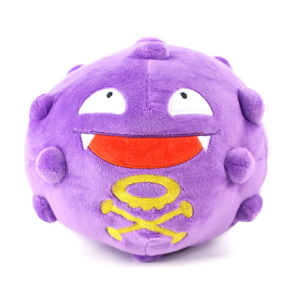 17cm Koffing Аниме Gliscor Golduck Greninja Banette Gliscor Exeggcute Aipom Dodrio Torracat Koffing Плюшевые игрушки Мягкая кукла подарок для детей - Цвет: 17cm Koffing